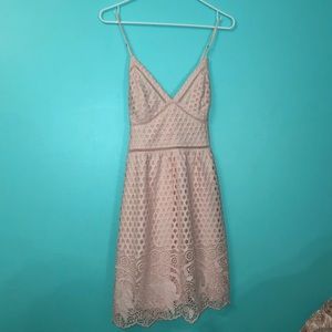 Abercrombie & Fitch pink dress